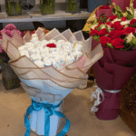 Premium Baby Boy Diaper & Skincare Gift Bouquet