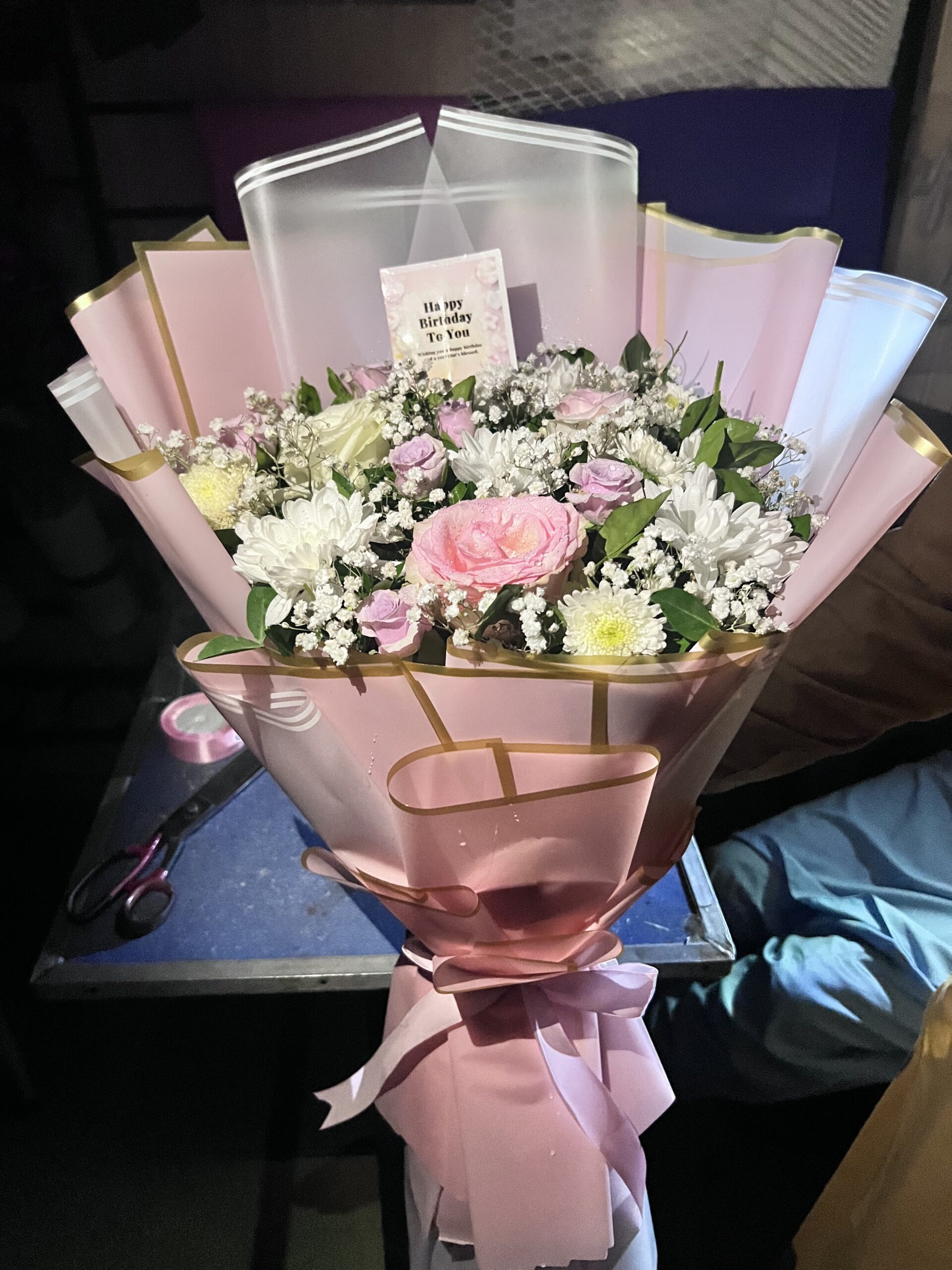 IMG_4190 Pink imported bouquets - Image 1