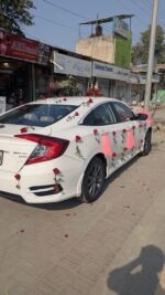 Honda Civic ready for wading beautiful car 🚗 decoration - Image 4