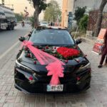 Car decor with heart shaped design