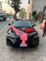 Car decor with heart shaped design