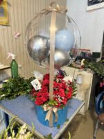 Balloons box bouquet 💐 - Image 2