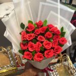 Flower bouquet 💐 fully red flowers 🌹
