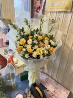 Importad packing & flowers bouquet