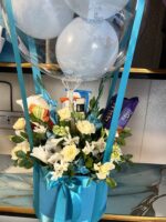 Balloons bouquet with chocolates - Image 3